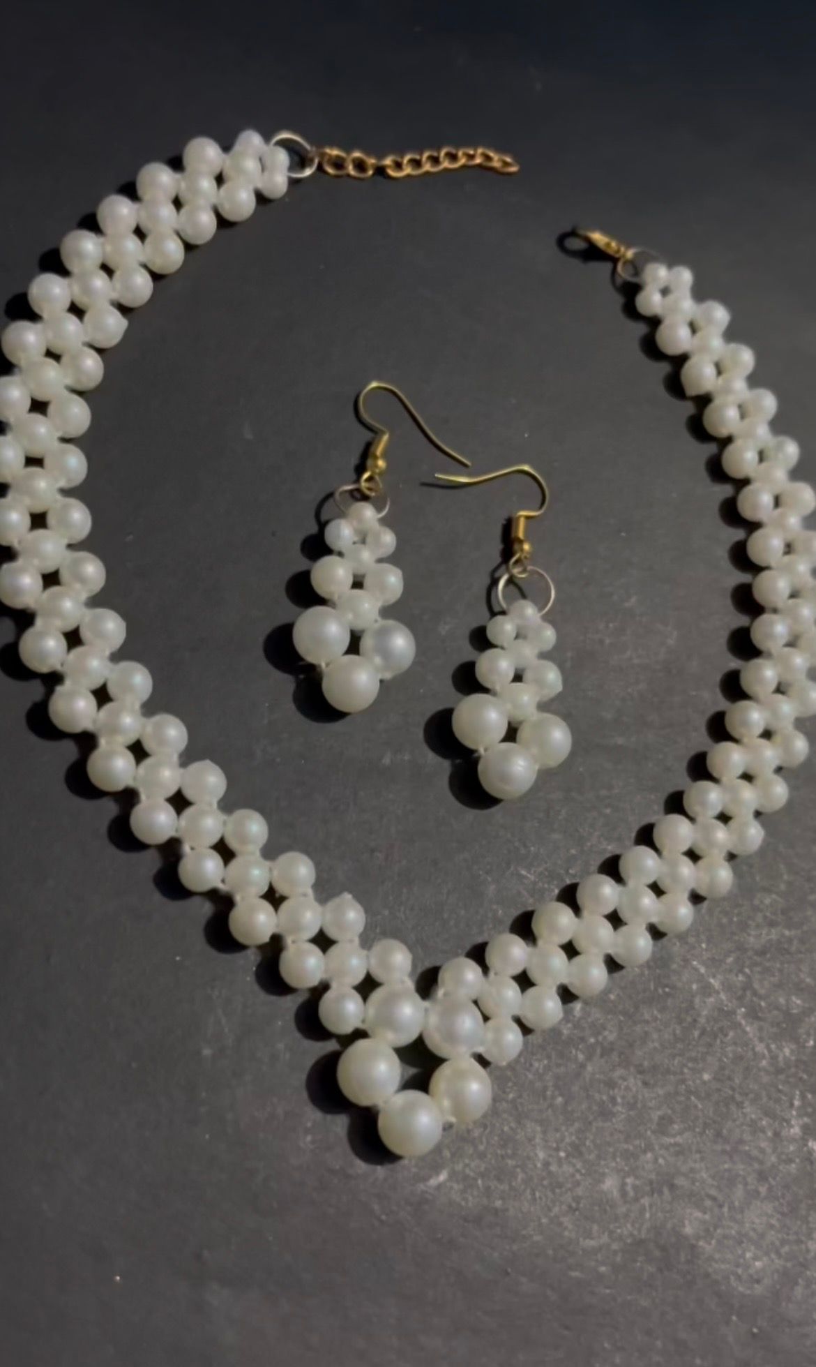 Elegant Classic Faux Pearl Strand Necklace