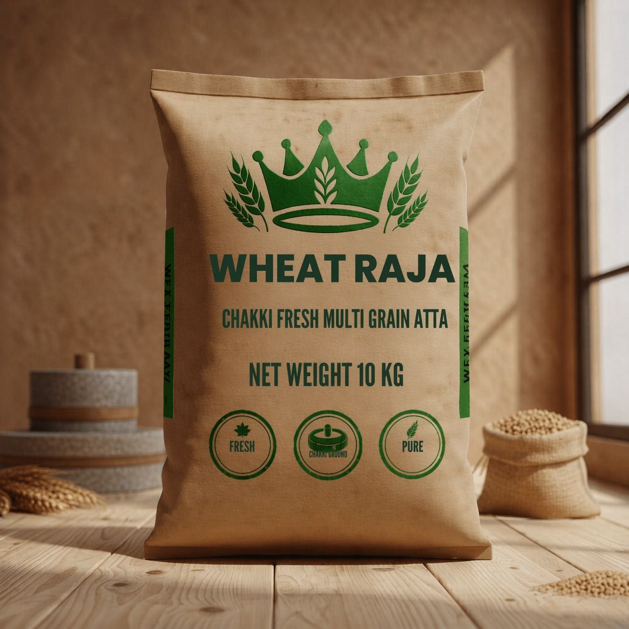 MP Fresh Multigrain Atta–5 KG × 2