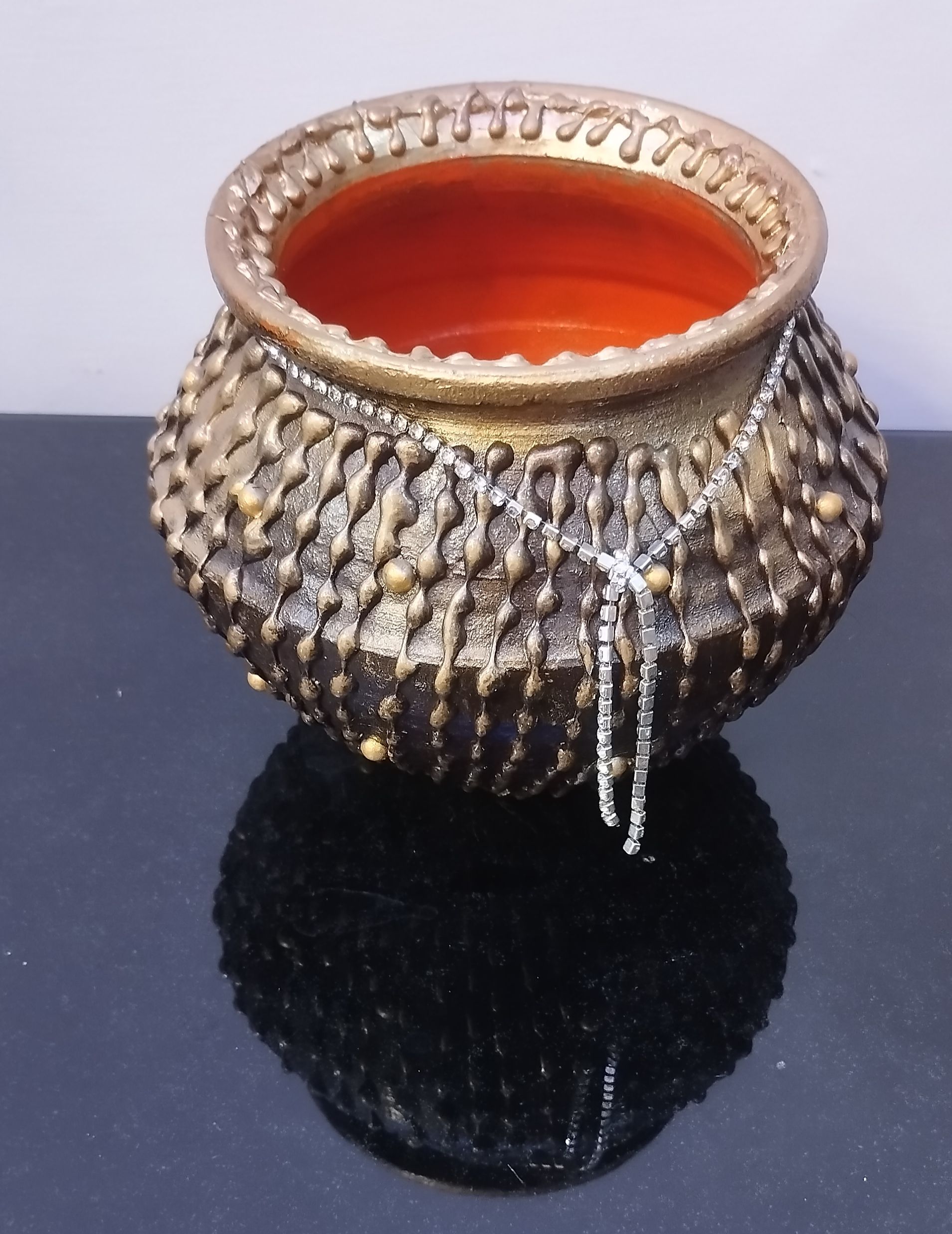 Royal handcrafted and hand painted decorative terracotta/ clay/mitti/…