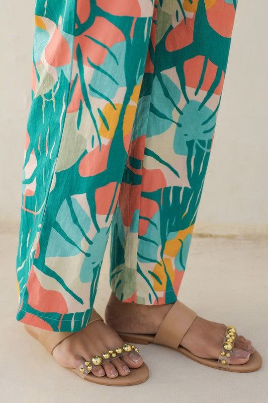 Stylish party wear designer cord set - alternative angle