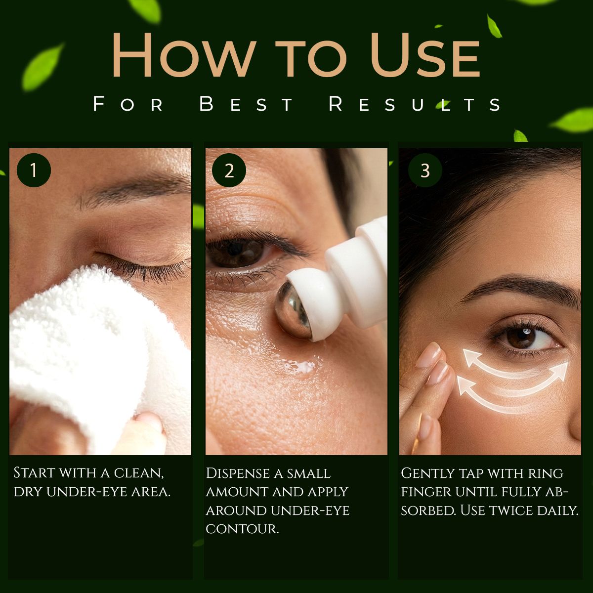 NayanAmrit: Ayurvedic Under Eye Serum - detail view