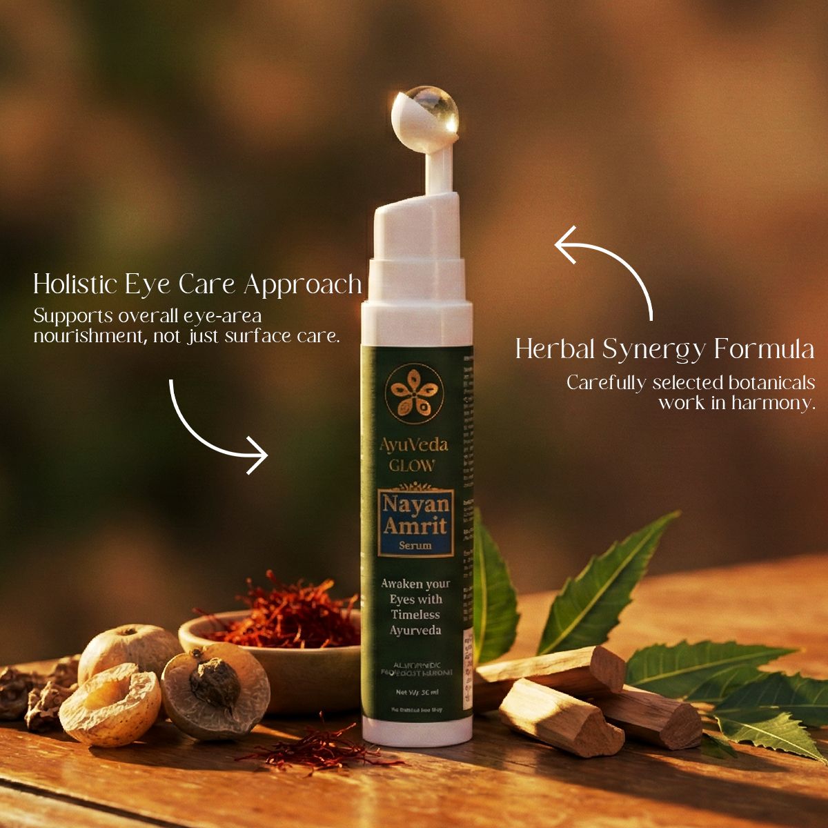 NayanAmrit: Ayurvedic Under Eye Serum - close-up