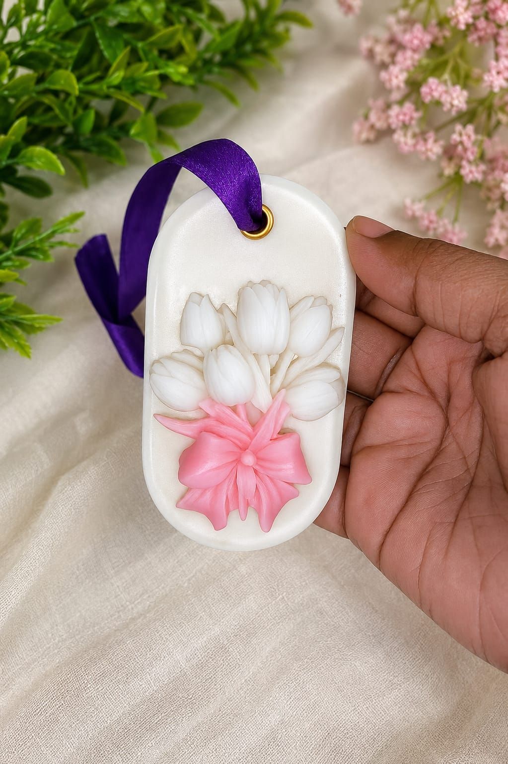 Botanical Hanging Fragrance Wax Sachet
