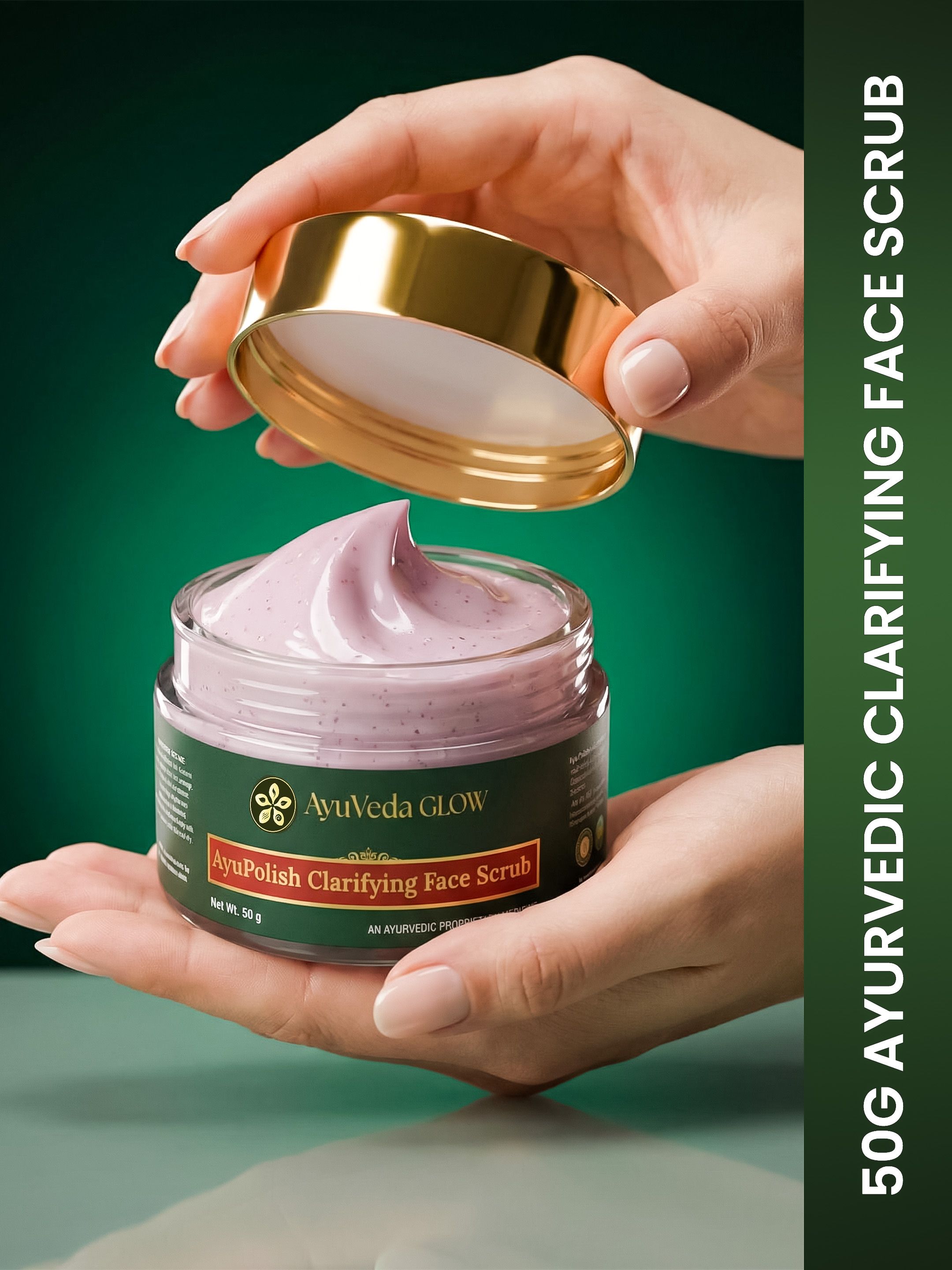 AyuPolish: Ayurvedic Clarifying Face Scrub