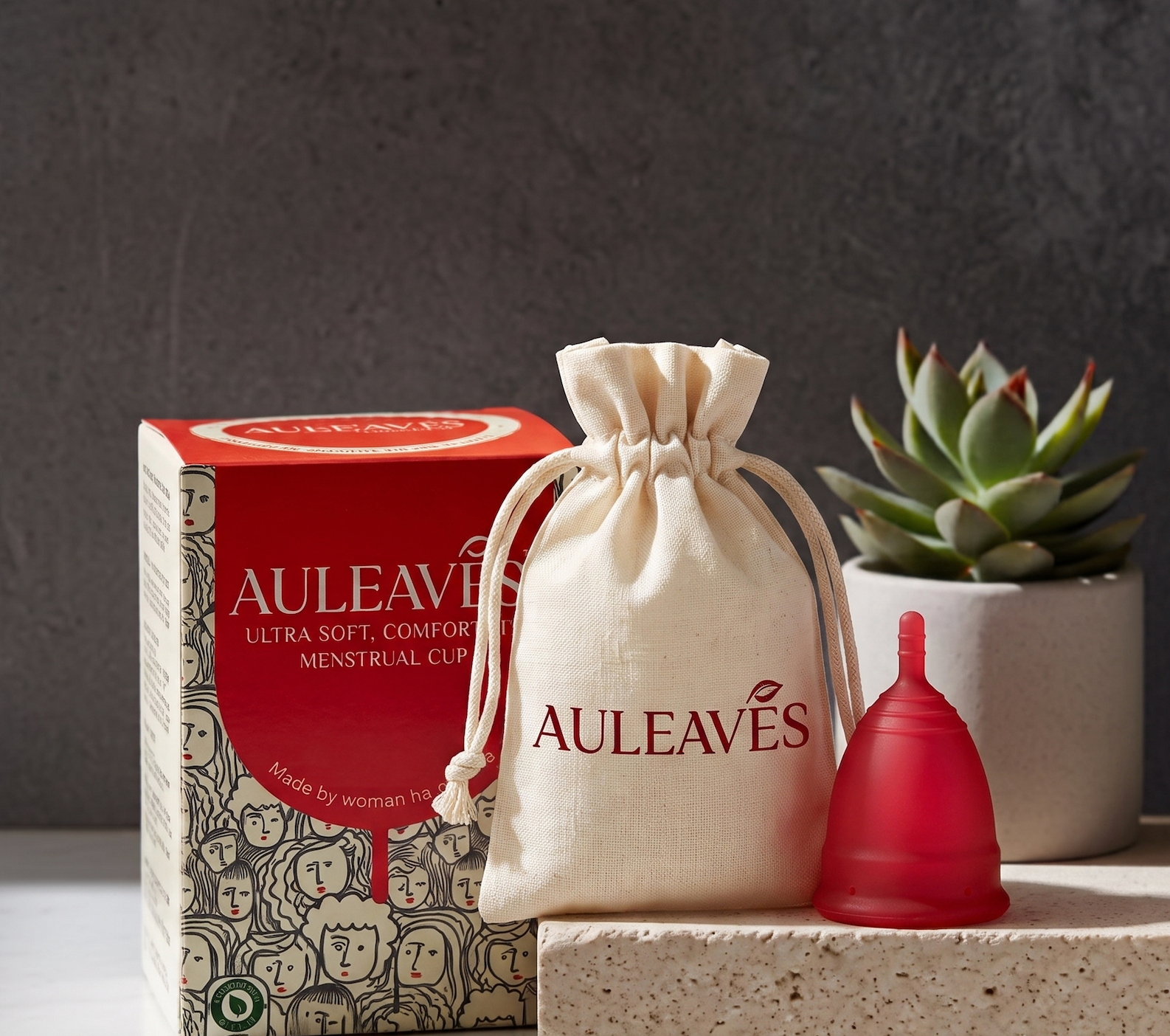 Auleaves Ultrasoft Menstrual Cup | ISO 10993 Certified
