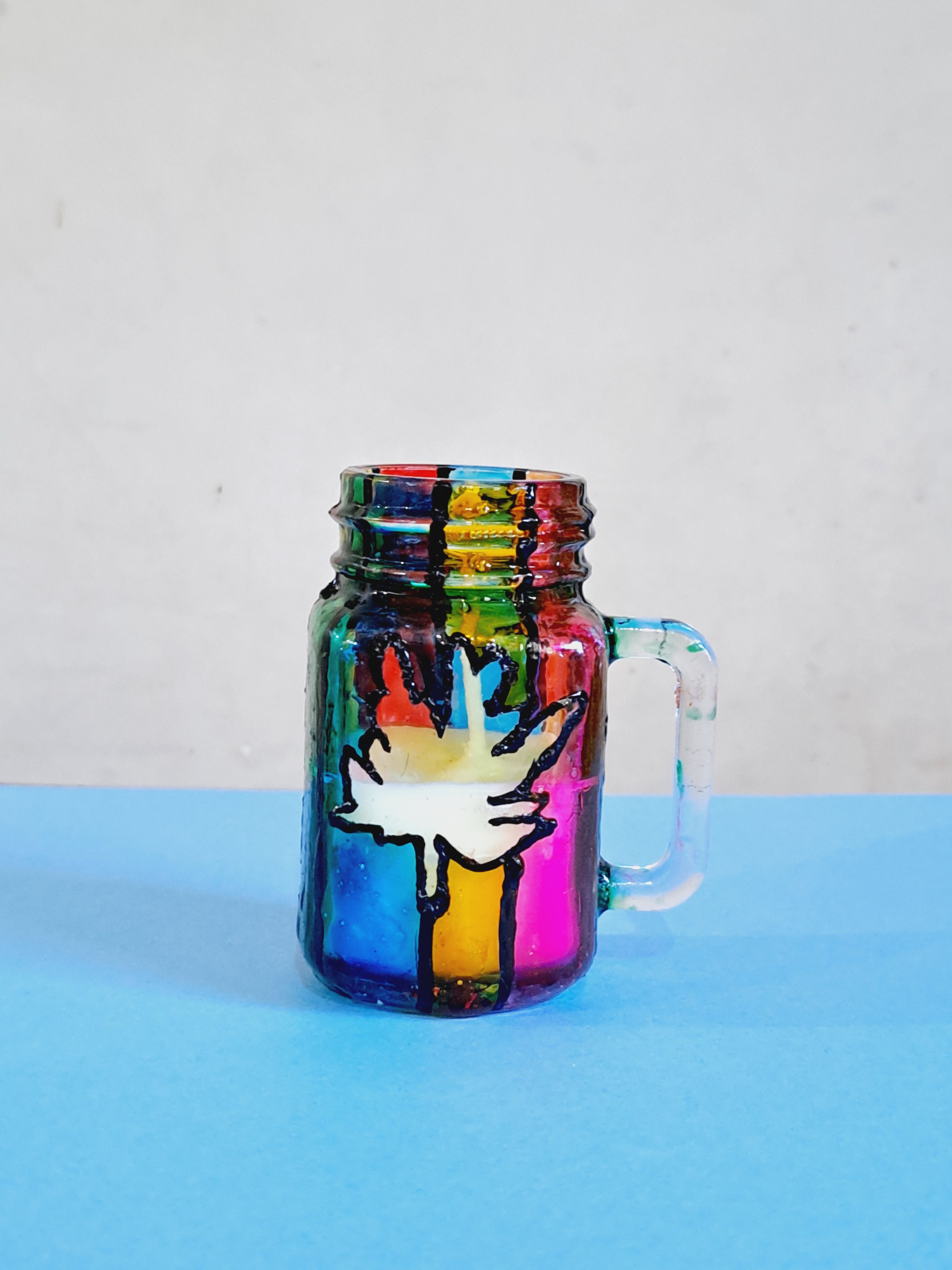 Candle Jar - back view