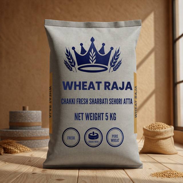 MP Sehore Premium Sharbati Atta – 5 KG