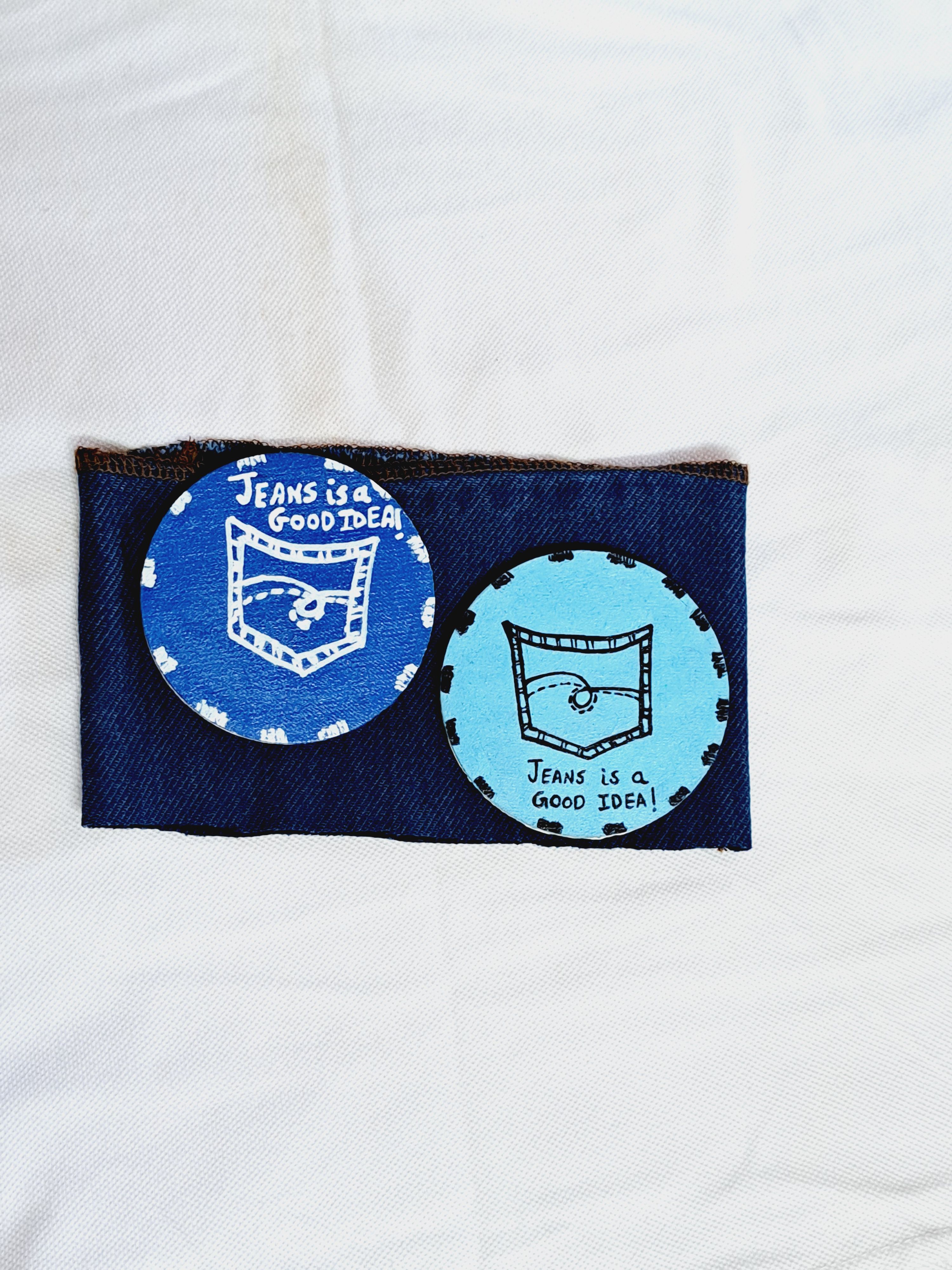 Denim Coasters - Main physical image