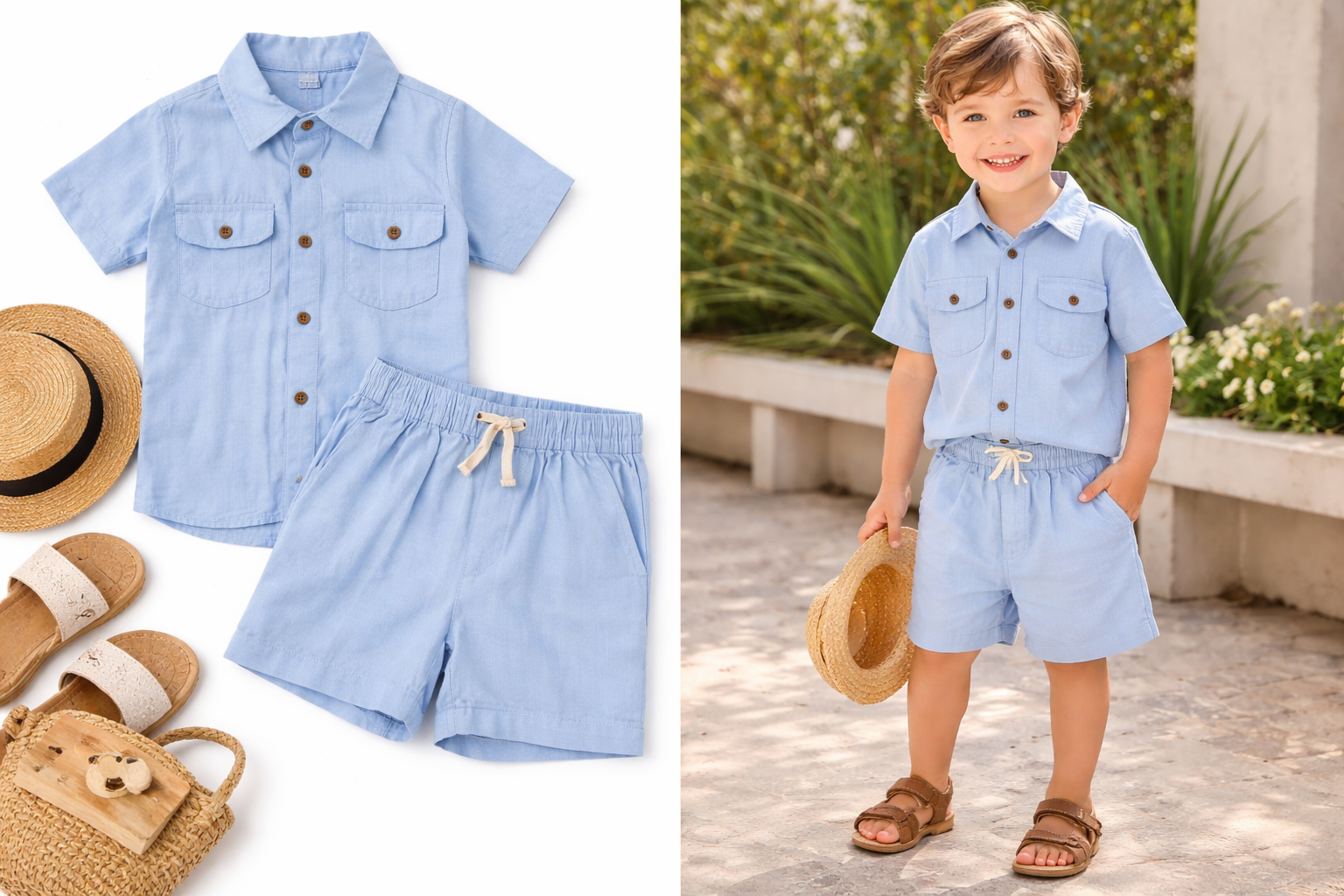Baby co ord sets - back view