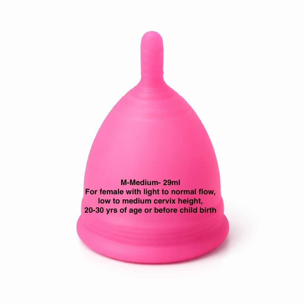 AMALA Eco friendly, reusable menstrual cup - alternative angle