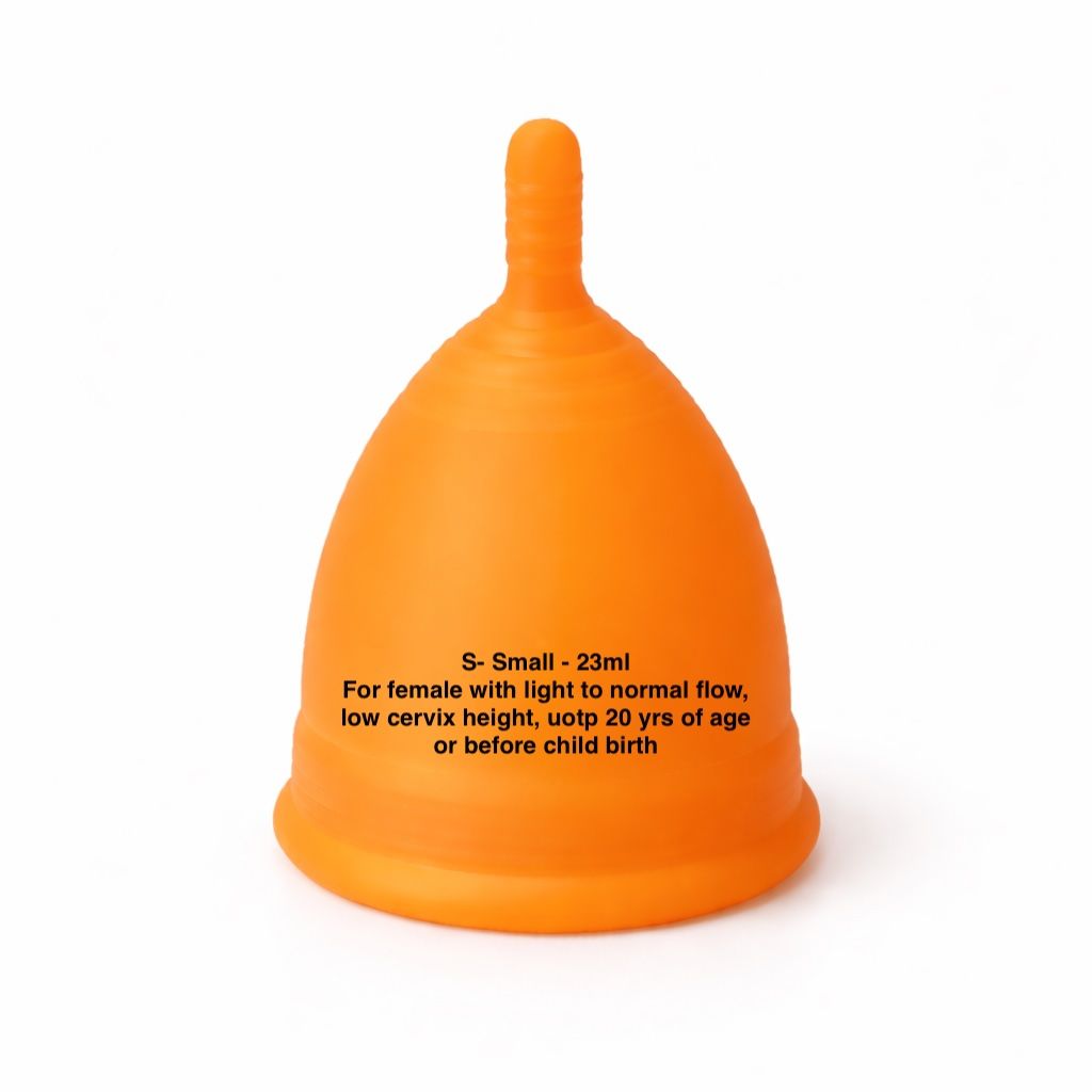 AMALA Eco friendly, reusable menstrual cup - side view