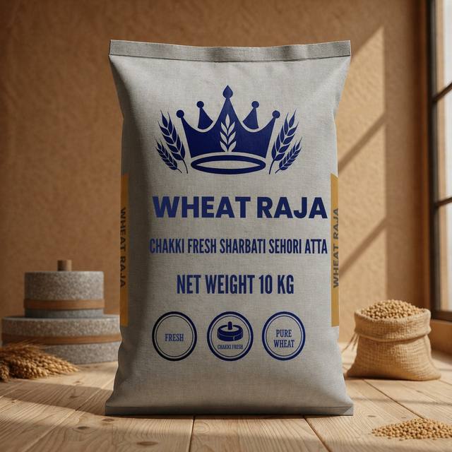 MP Sehore Premium Sharbati Atta – 5 KG × 2