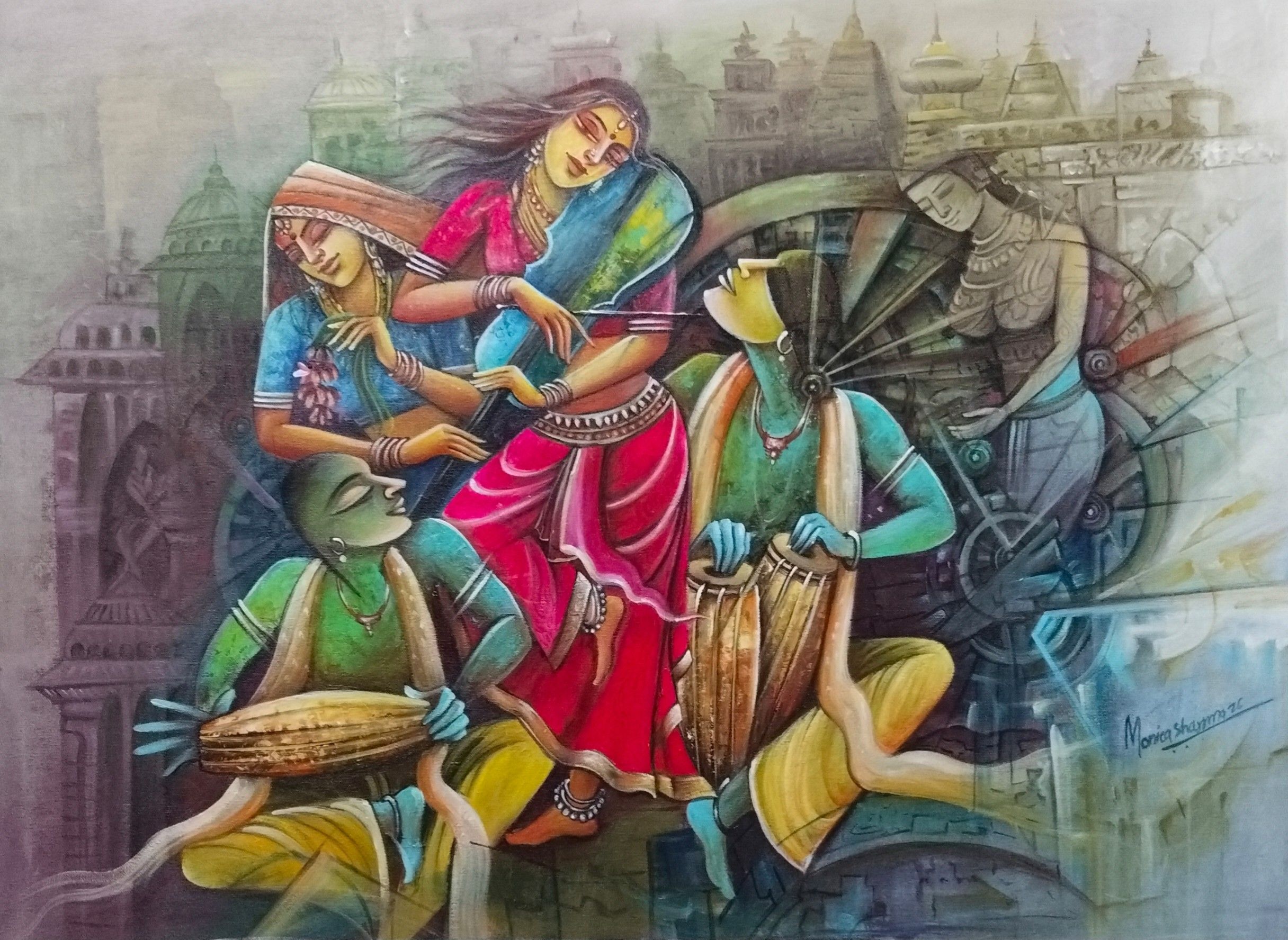 Suron ka Sangam - Main physical image
