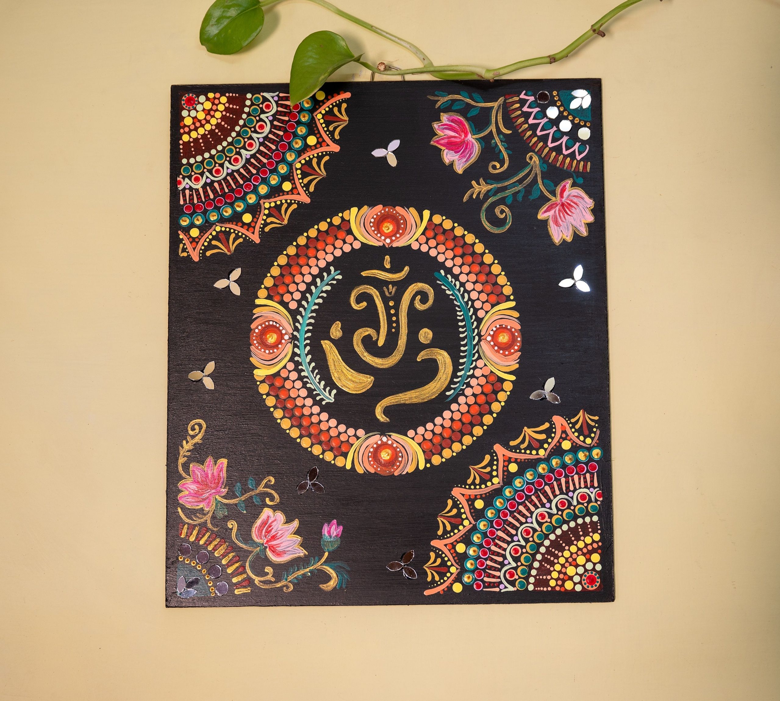Avighna Vinayak Mandala - On Wall