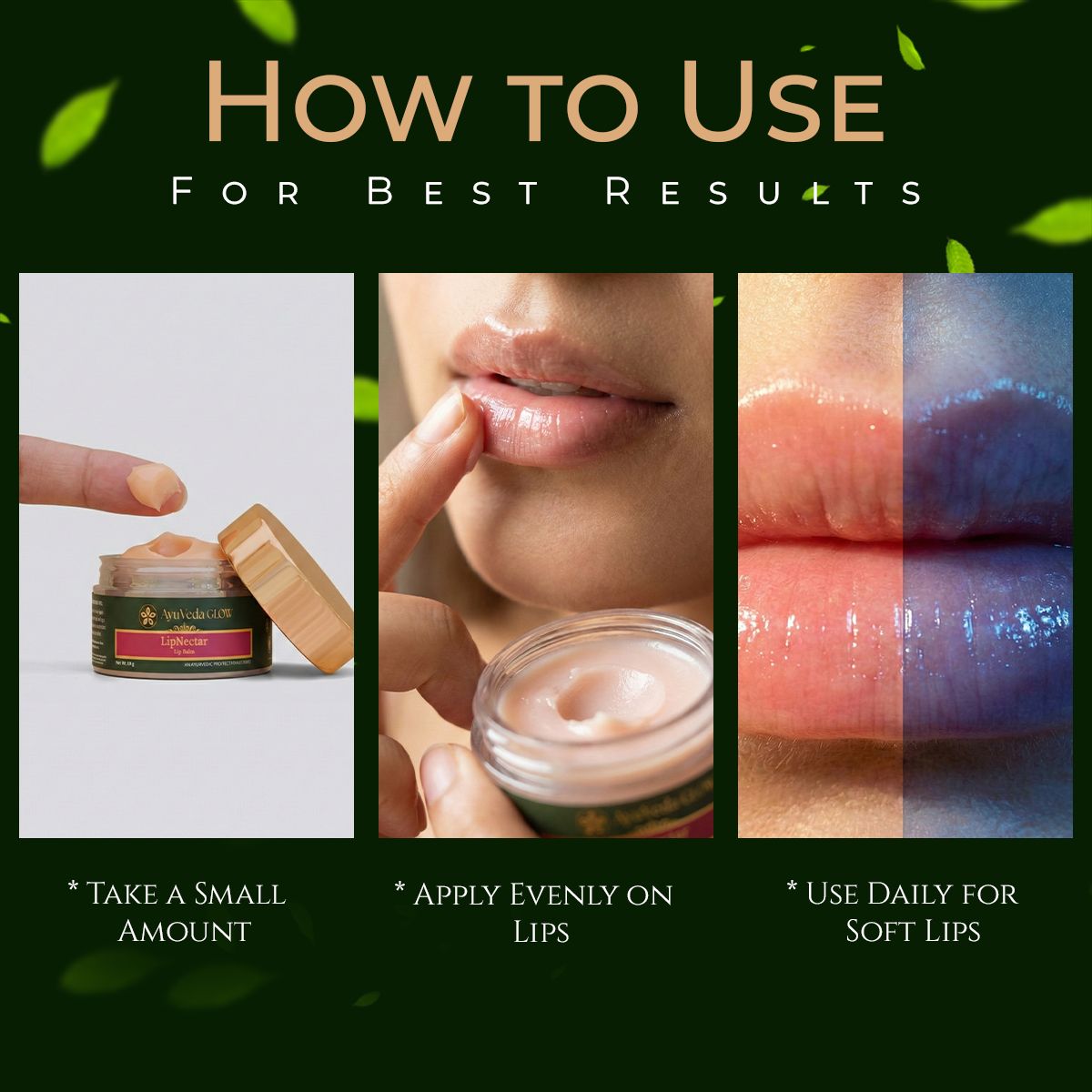 LipNectare: Ayurvedic Lip Balm - detail view