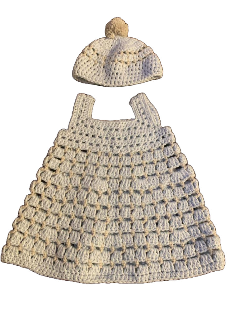 Charming Chiffon Baby Doll Dress Set