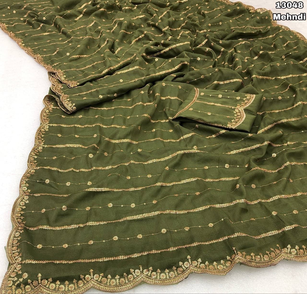 Soft Space Silk saree - detail view