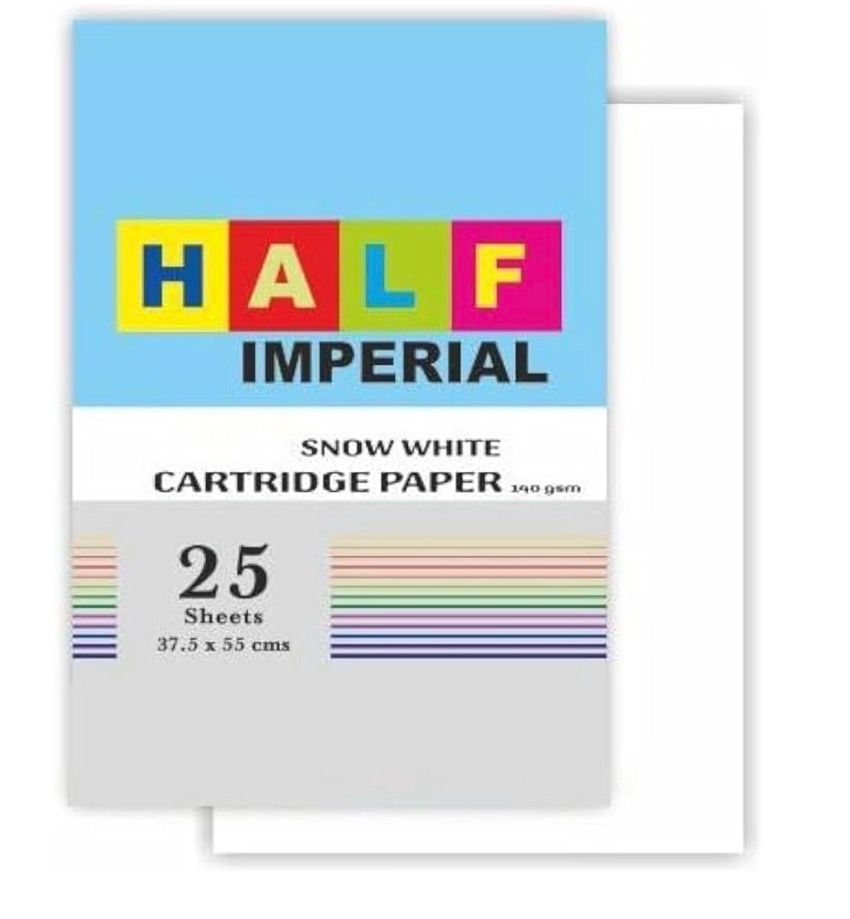 Premium A2 Size White Cartridge Paper Sheet Packet