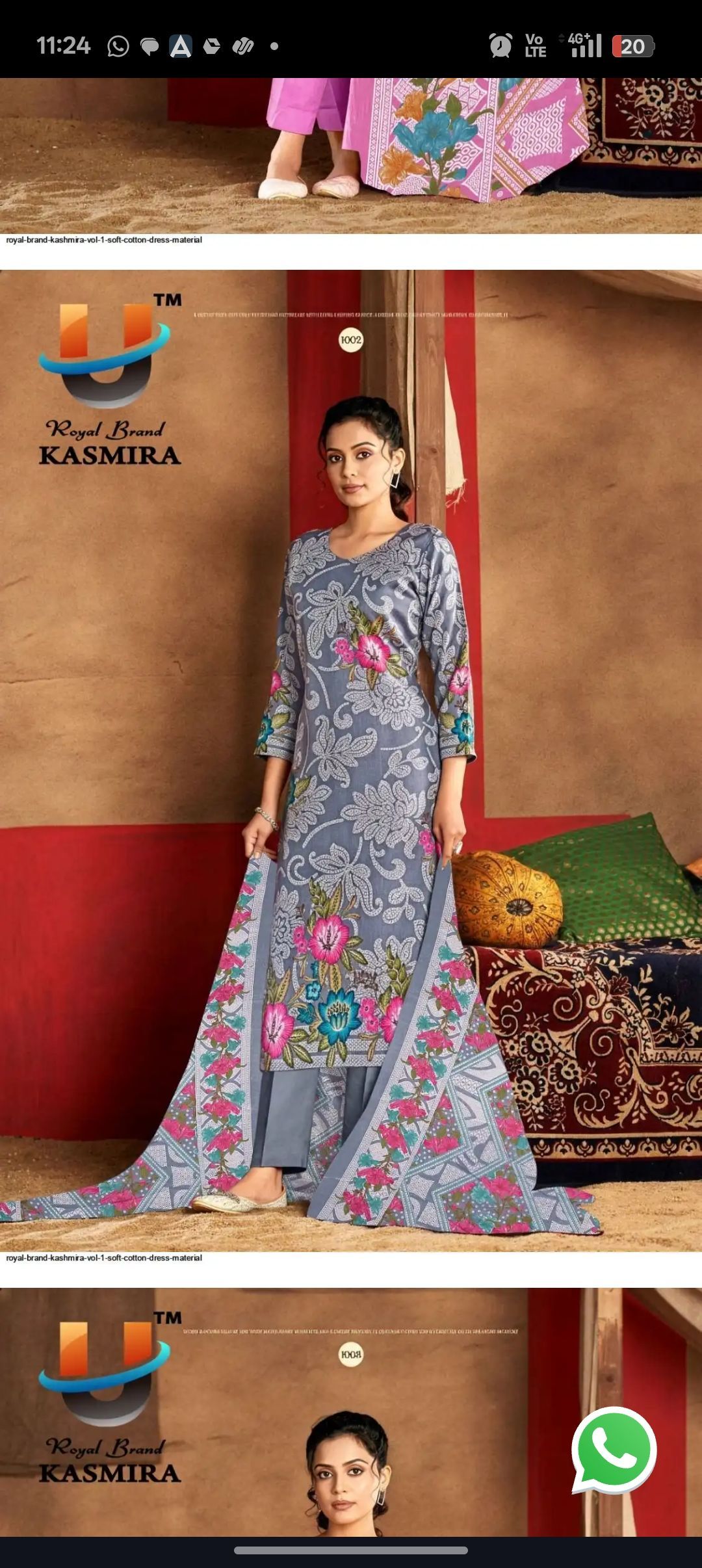 Havy soft cotton dress material