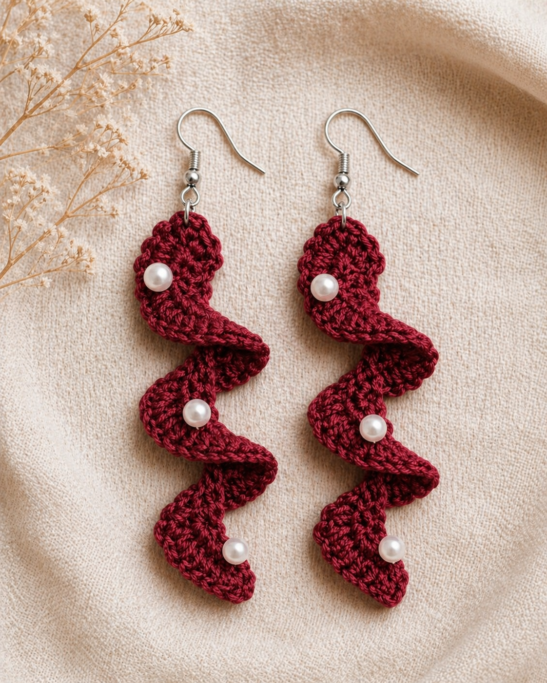Crochet earrings