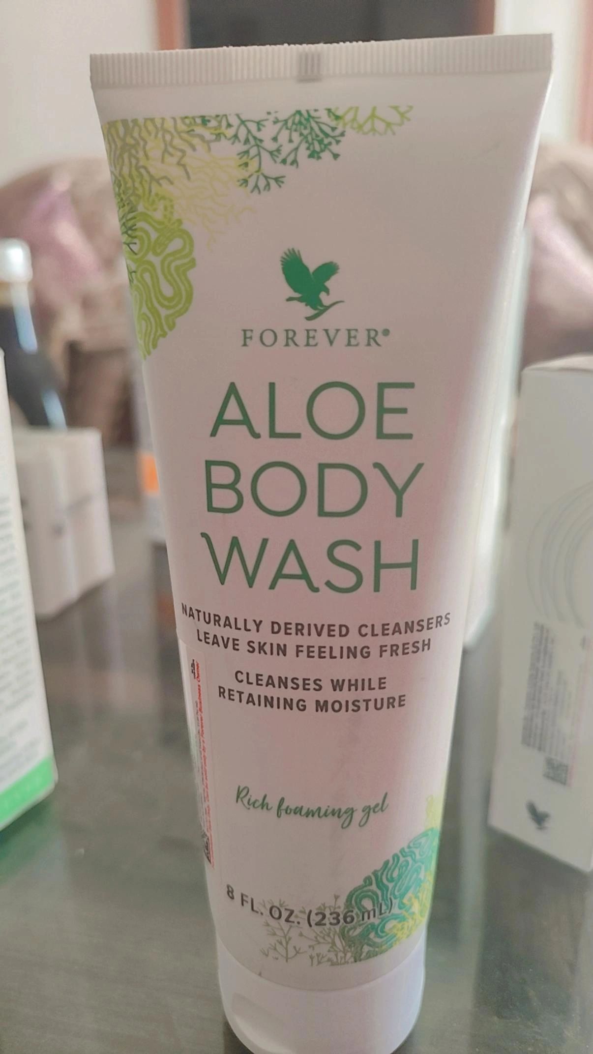 Organic Aloe Body Wash - Hydrating and Soothing Cleanser