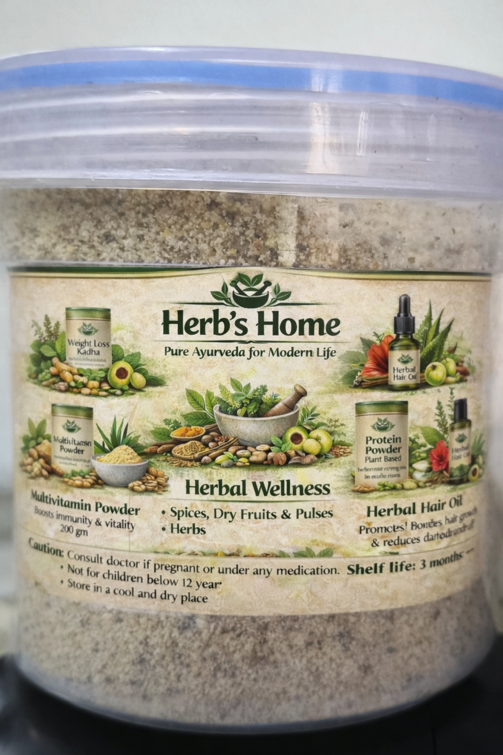 Homemade protien powder
