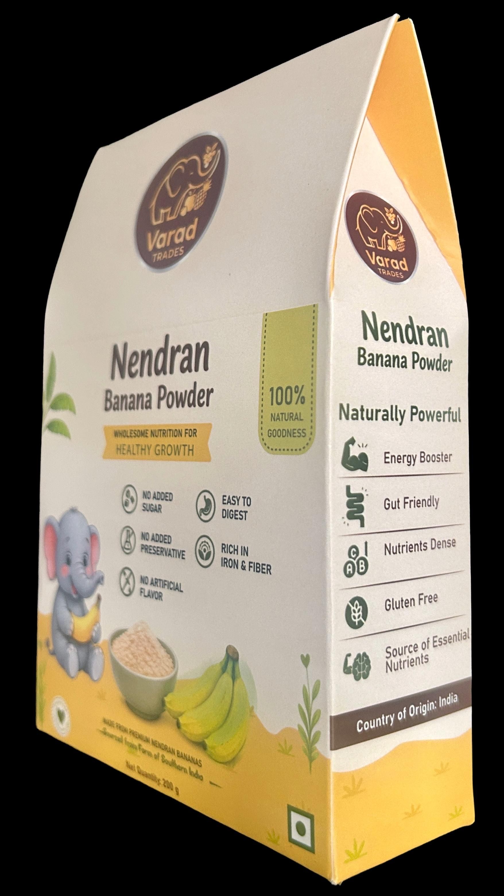 Raw Nendran Banana Powder