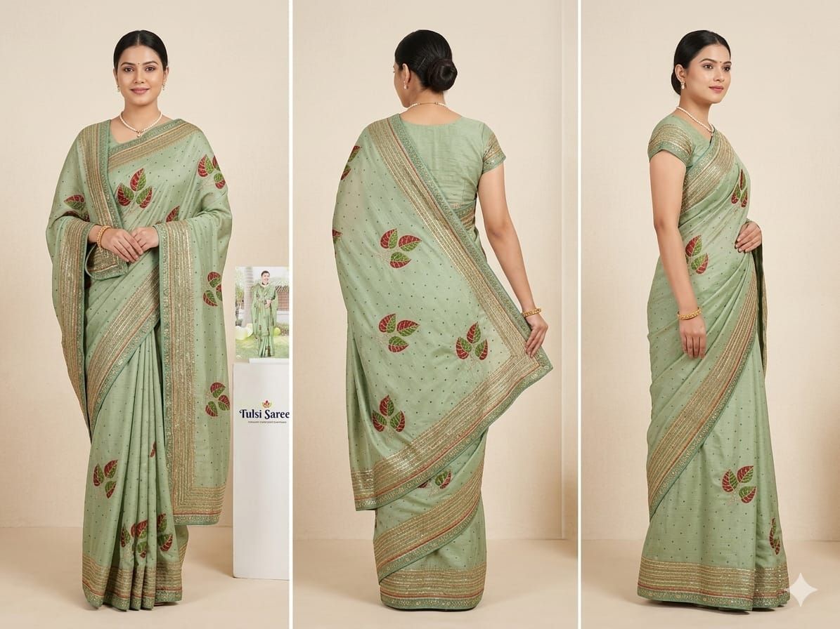 Alok textiles fancy saree