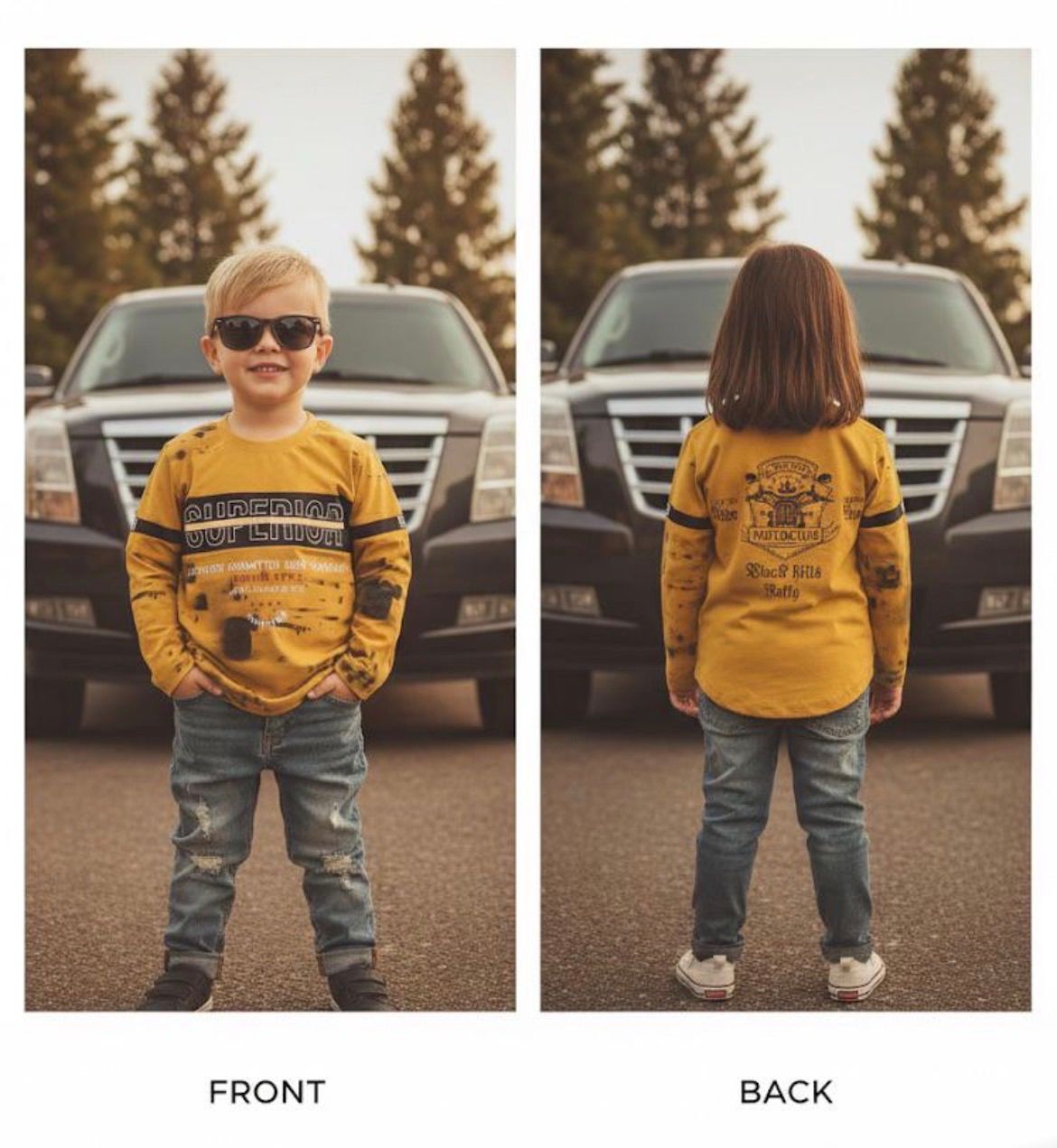 Kids' 100% Cotton Everyday Casual T-Shirt