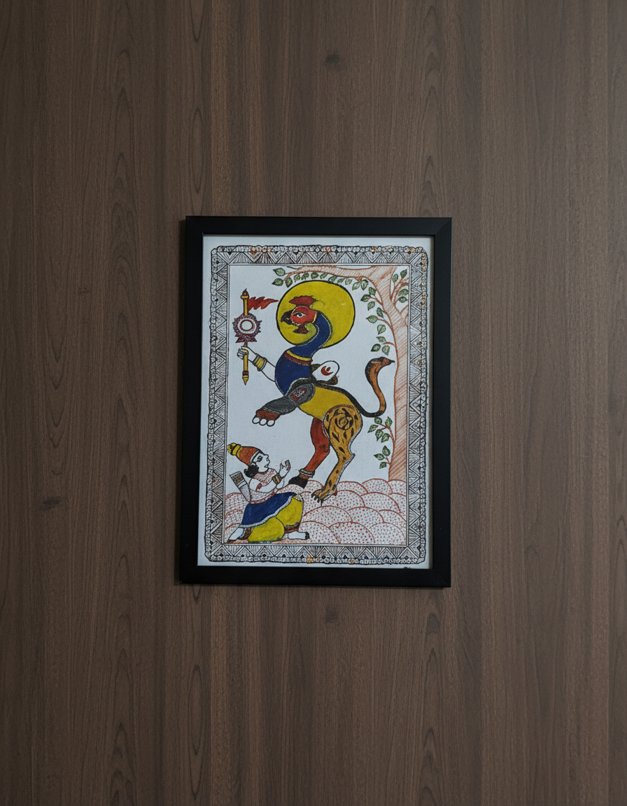 Navgunjara Madhubani Painting