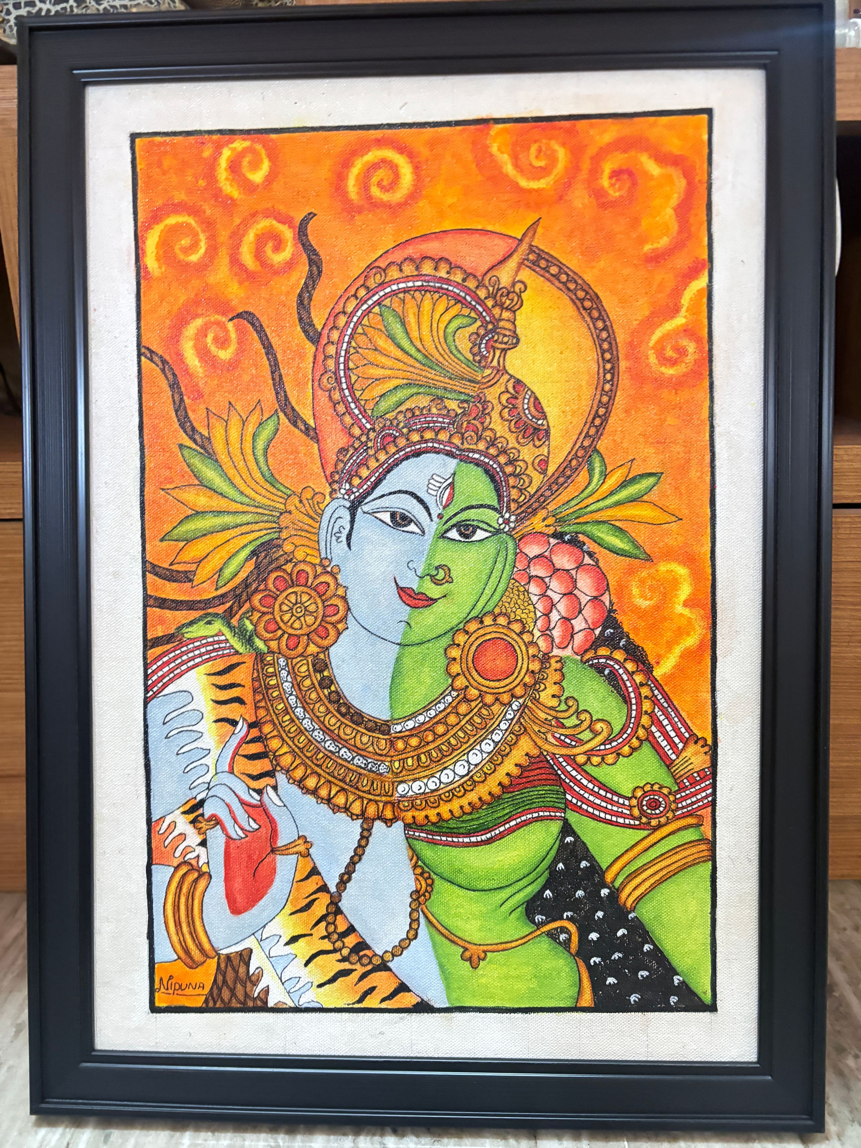 Traditional Handcrafted Cultural Mural Painting