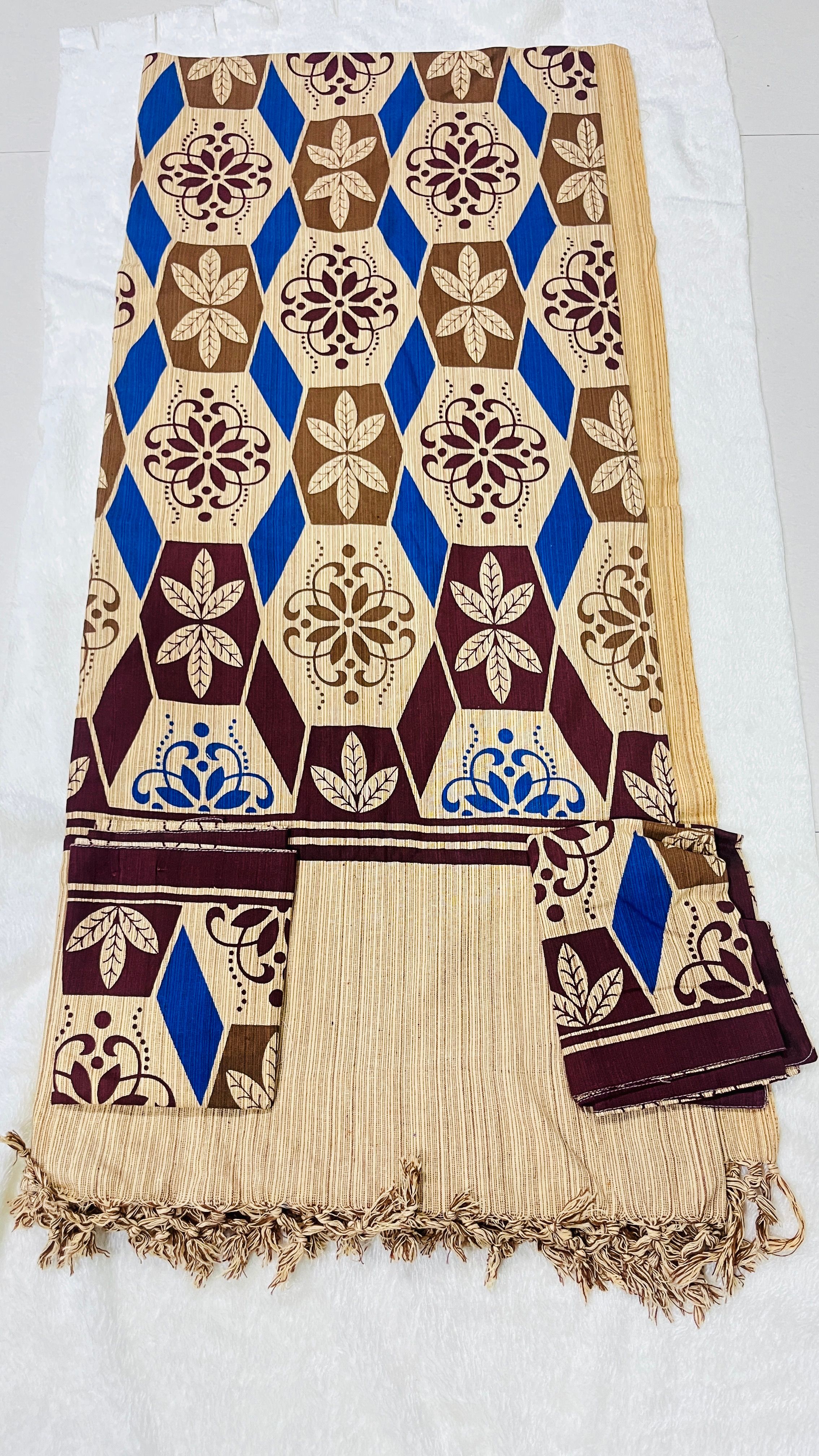 Jodhpuri Pure Cotton Double Bed Bedsheet