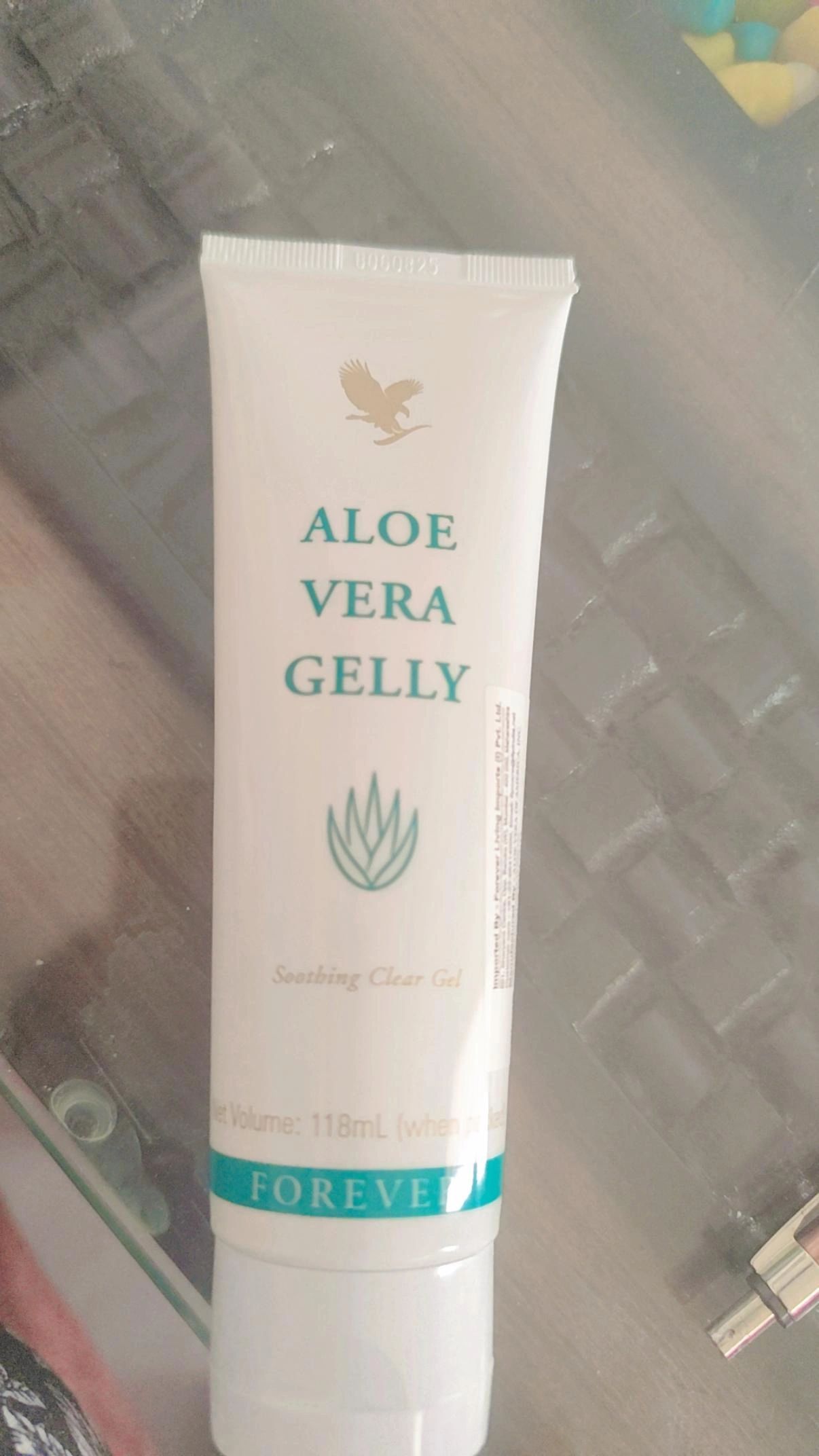 Organic Aloe Vera Gelly for Skin Care - Soothing and Hydrating Gel